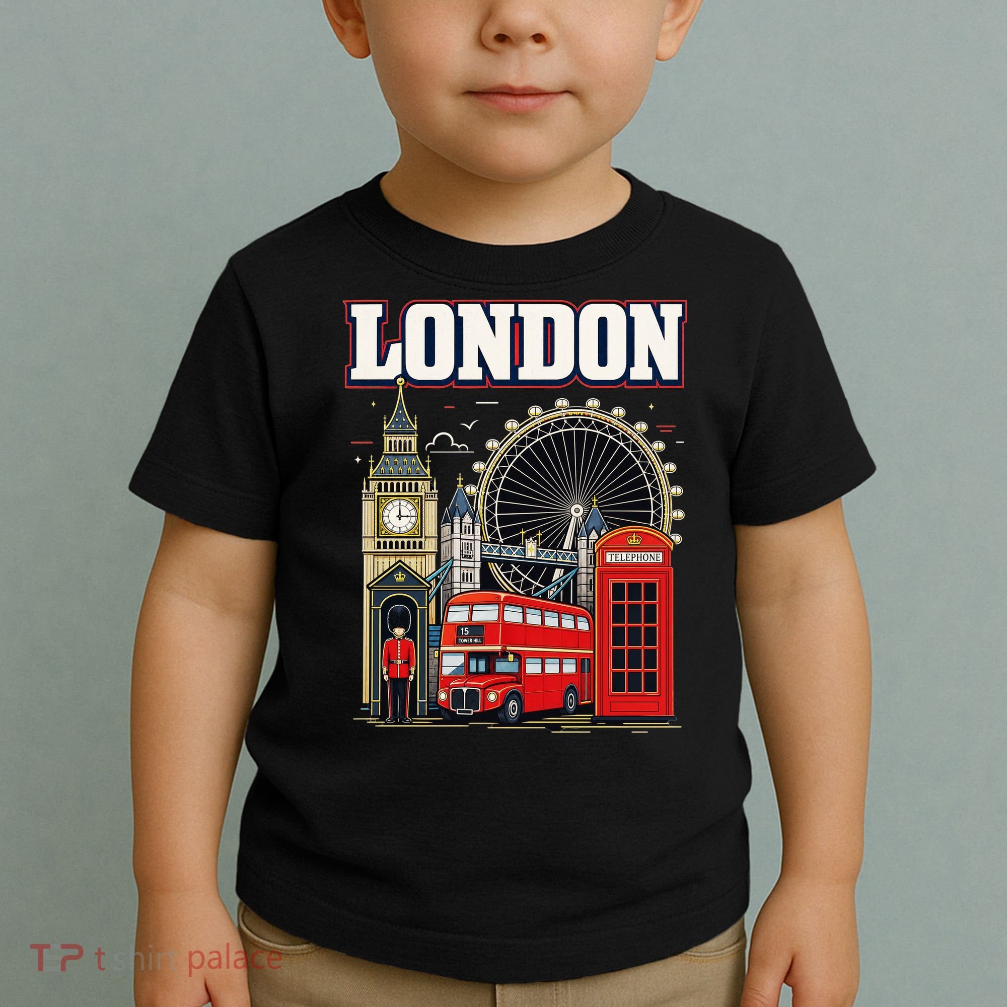 Souvenir From London Travel Vacation Gift Toddler T-Shirt