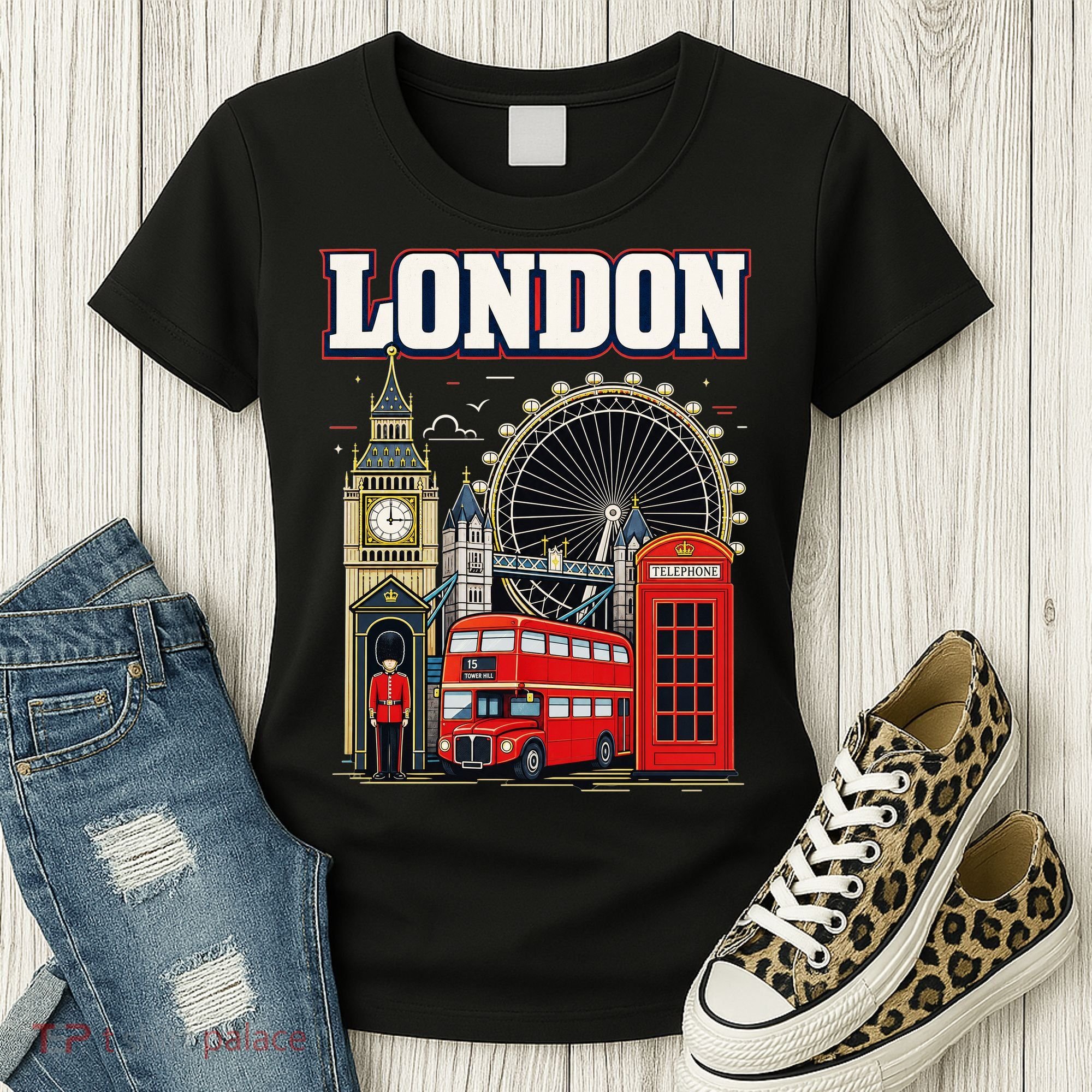 Souvenir From London Travel Vacation Gift Women's T-Shirt