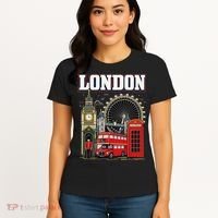 Souvenir From London Travel Vacation Gift Women's T-Shirt thumb 4
