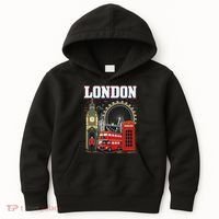 Souvenir From London Travel Vacation Gift Kids Hoodie thumb 0