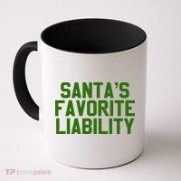 Santas Favorite Liability Coffee Mug thumb 0