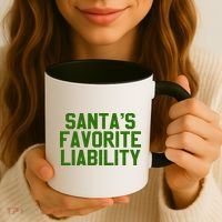 Santas Favorite Liability Coffee Mug thumb 3