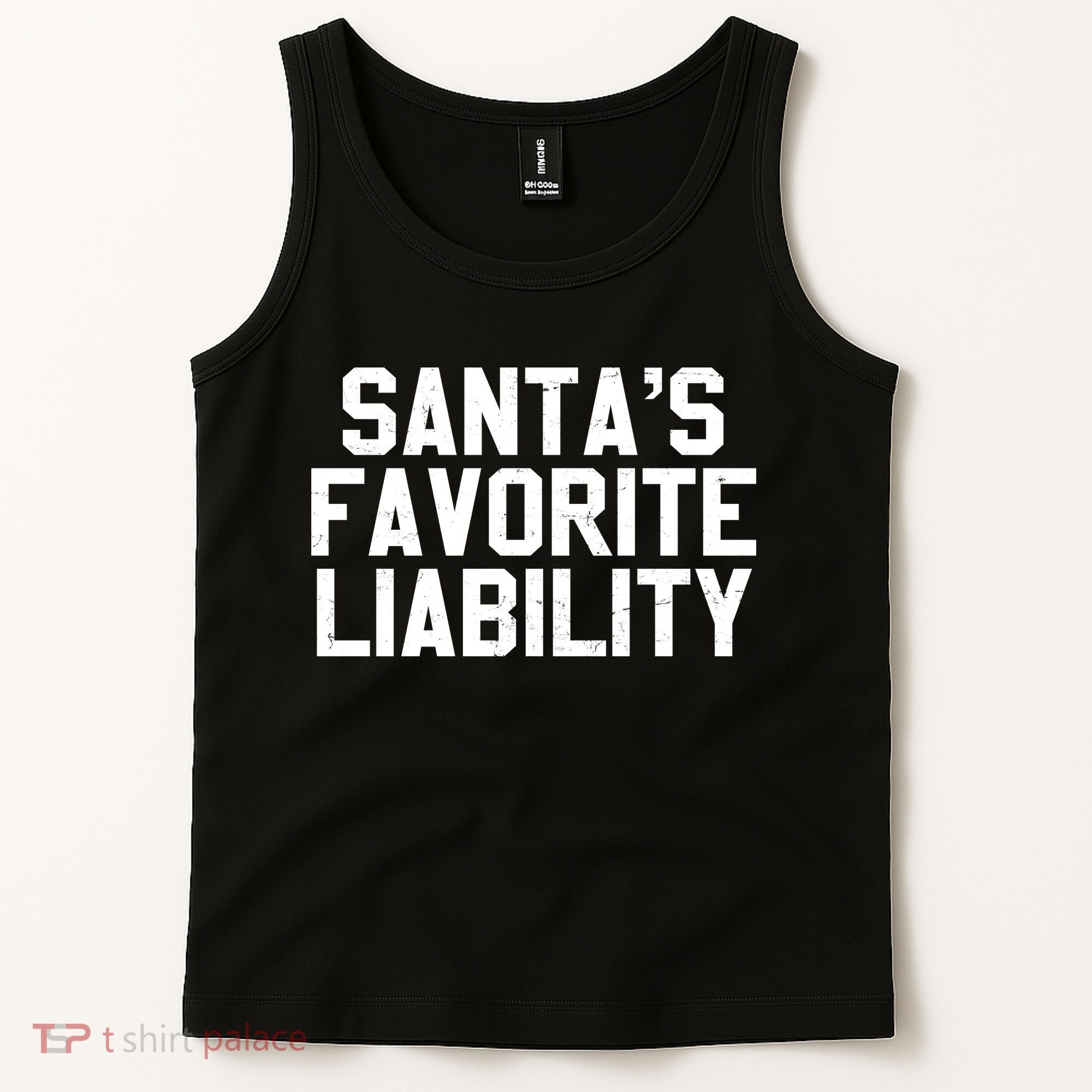 Santas Favorite Liability Tank Top