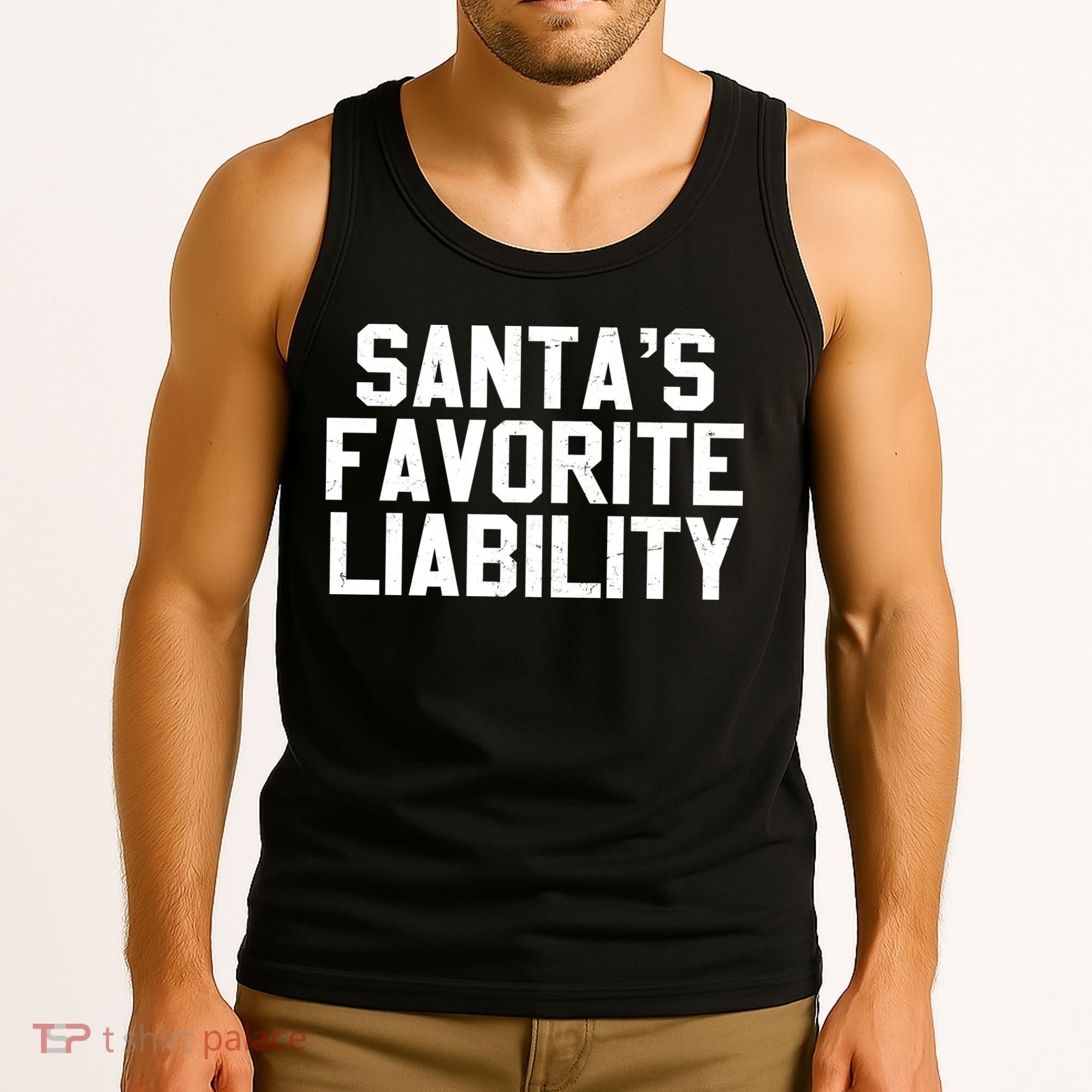 Santas Favorite Liability Tank Top