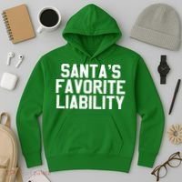 Santas Favorite Liability Hoodie thumb 3