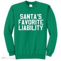 Santas Favorite Liability Sweatshirt thumb 0