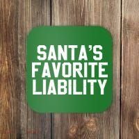 Santas Favorite Liability Coaster thumb 0