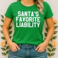 Santas Favorite Liability Women's T-Shirt thumb 2