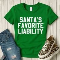 Santas Favorite Liability Women's T-Shirt thumb 3