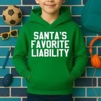 Santas Favorite Liability Kids Hoodie thumb 2