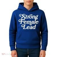 Strong Female Lead Gift Feminist Great Gift Kids Hoodie thumb 4
