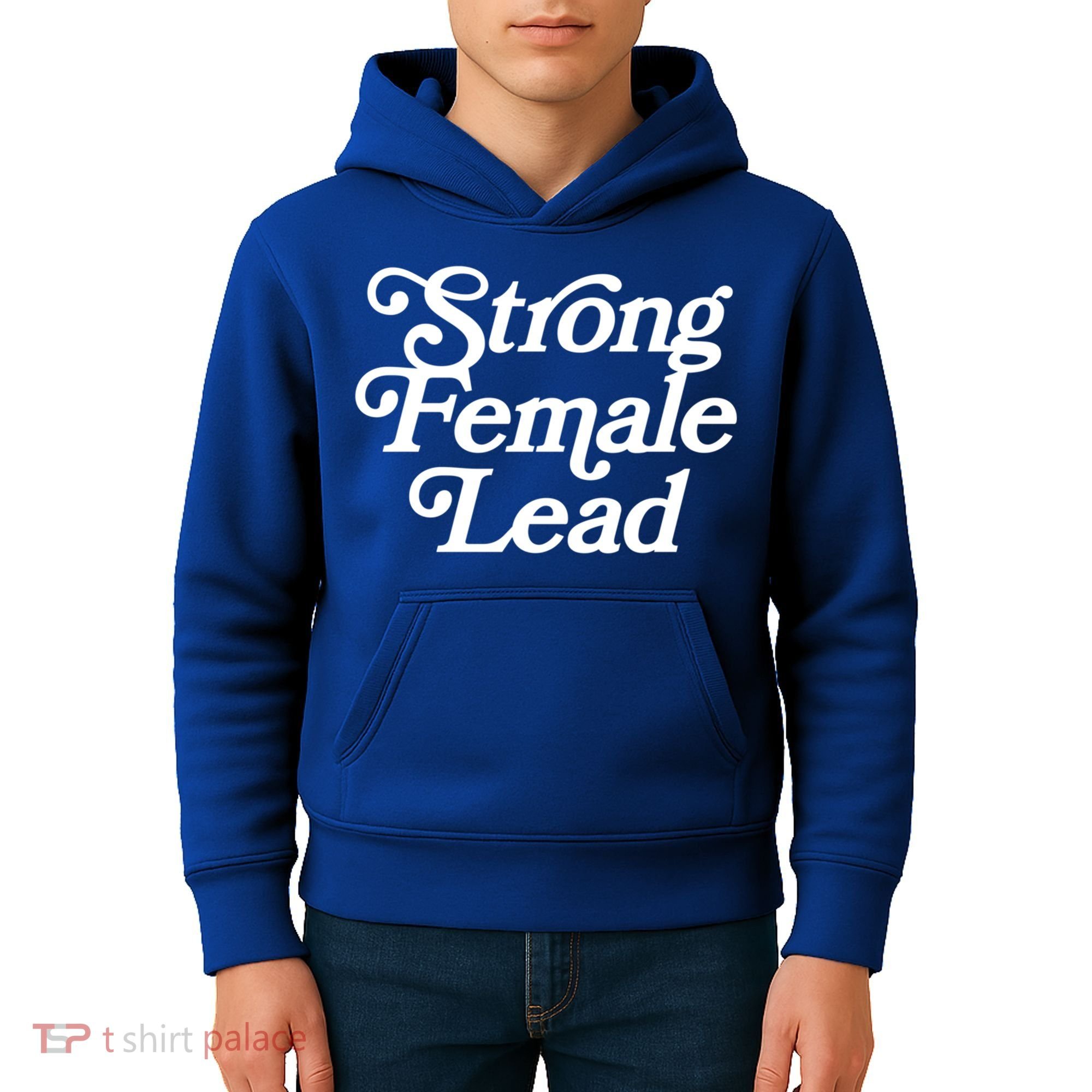 Strong Female Lead Gift Feminist Great Gift Kids Hoodie
