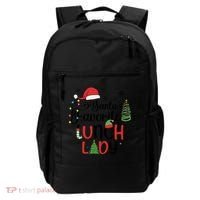 SantaS Favorite Lunch Lady Christmas Backpack thumb 0