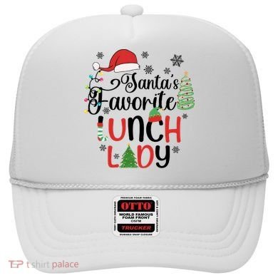 SantaS Favorite Lunch Lady Christmas Hat