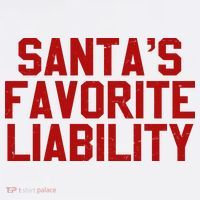Santas Favorite Liability Funny Political Christmas Pajama Set thumb 2