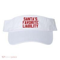 Santas Favorite Liability Funny Political Christmas Visor thumb 0