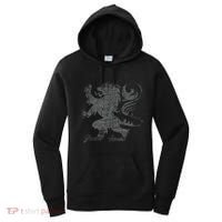 Scottish Flag Lion Rampant Heraldry Flag Of Scotland Rugby Women's Hoodie thumb 0