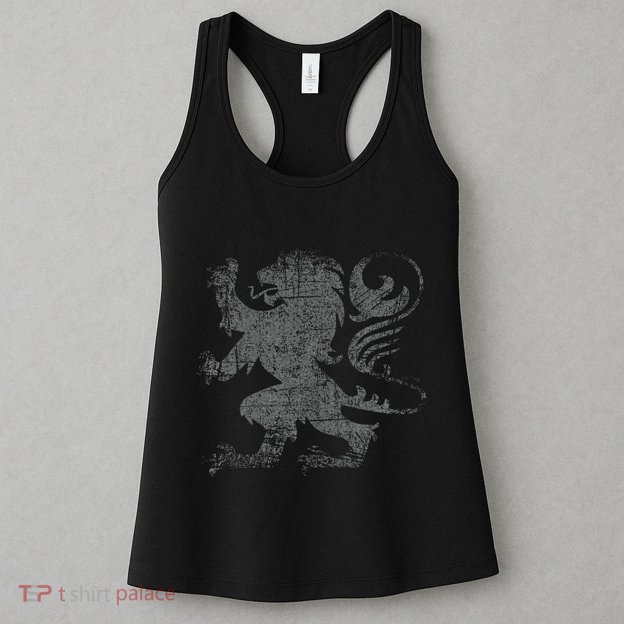Scottish Flag Lion Rampant Heraldry Flag Of Scotland Rugby Women's Tank Top