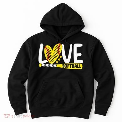 Softball For Love Softball Hoodie