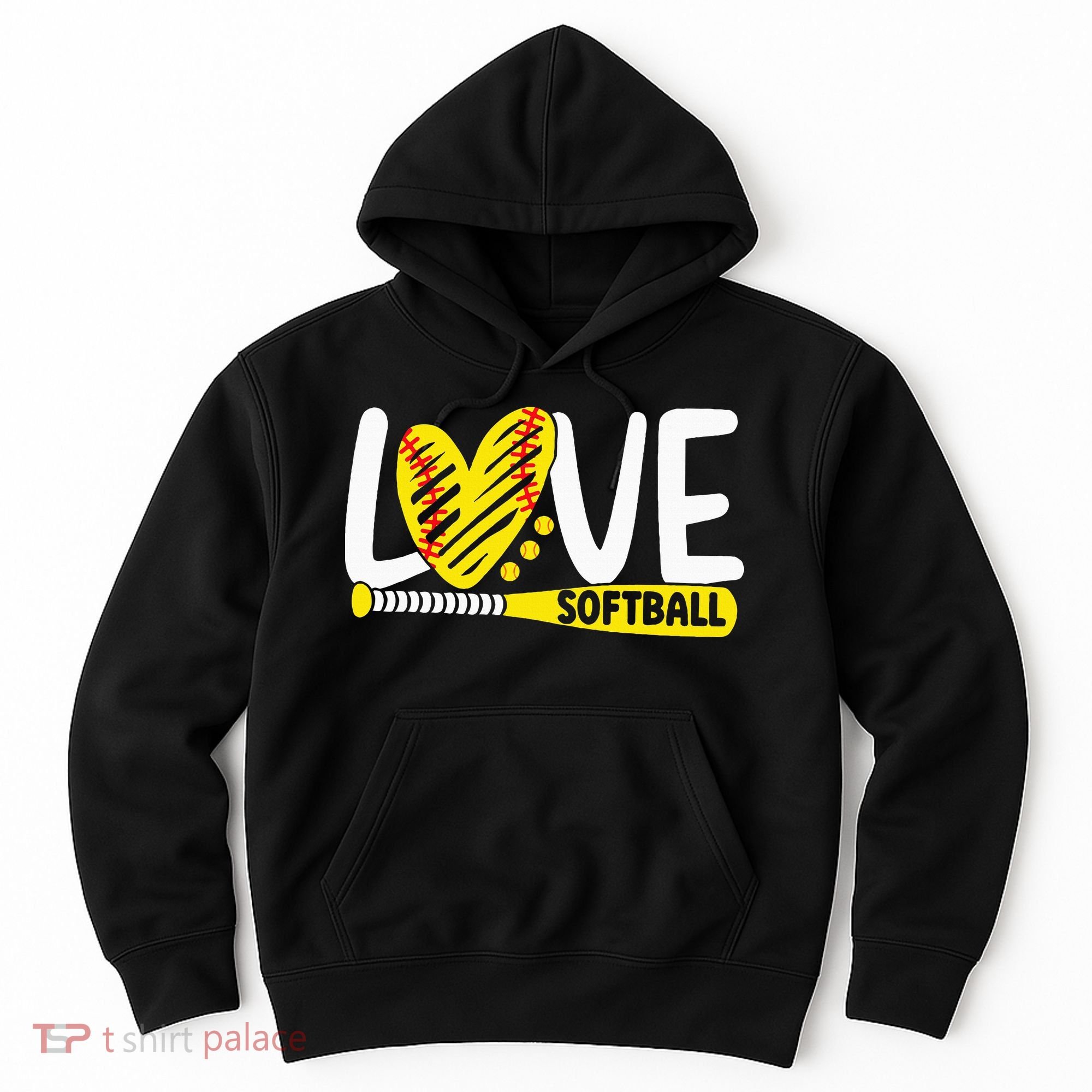 Softball For Love Softball Hoodie
