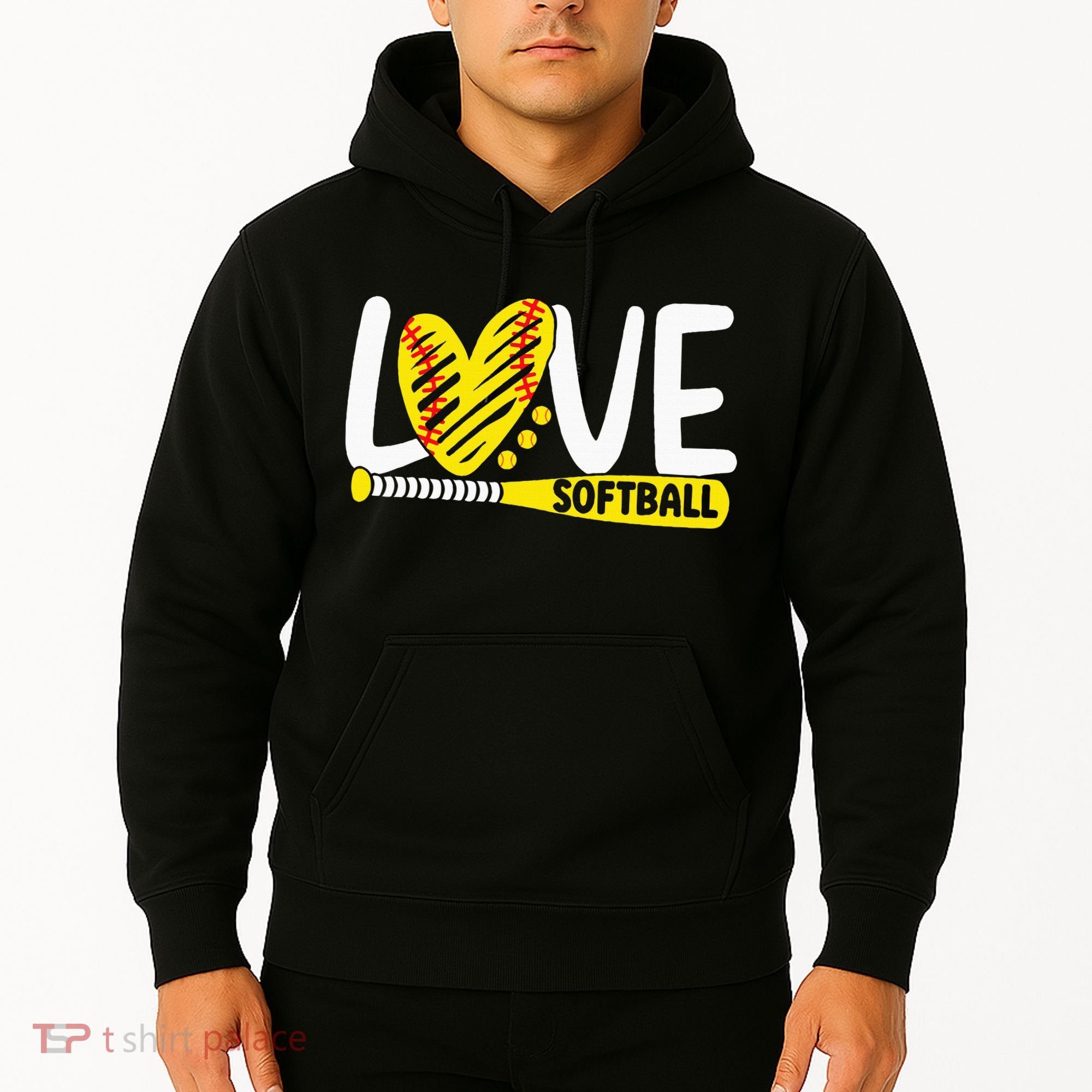 Softball For Love Softball Hoodie