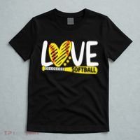 Softball For Love Softball T-Shirt thumb 5
