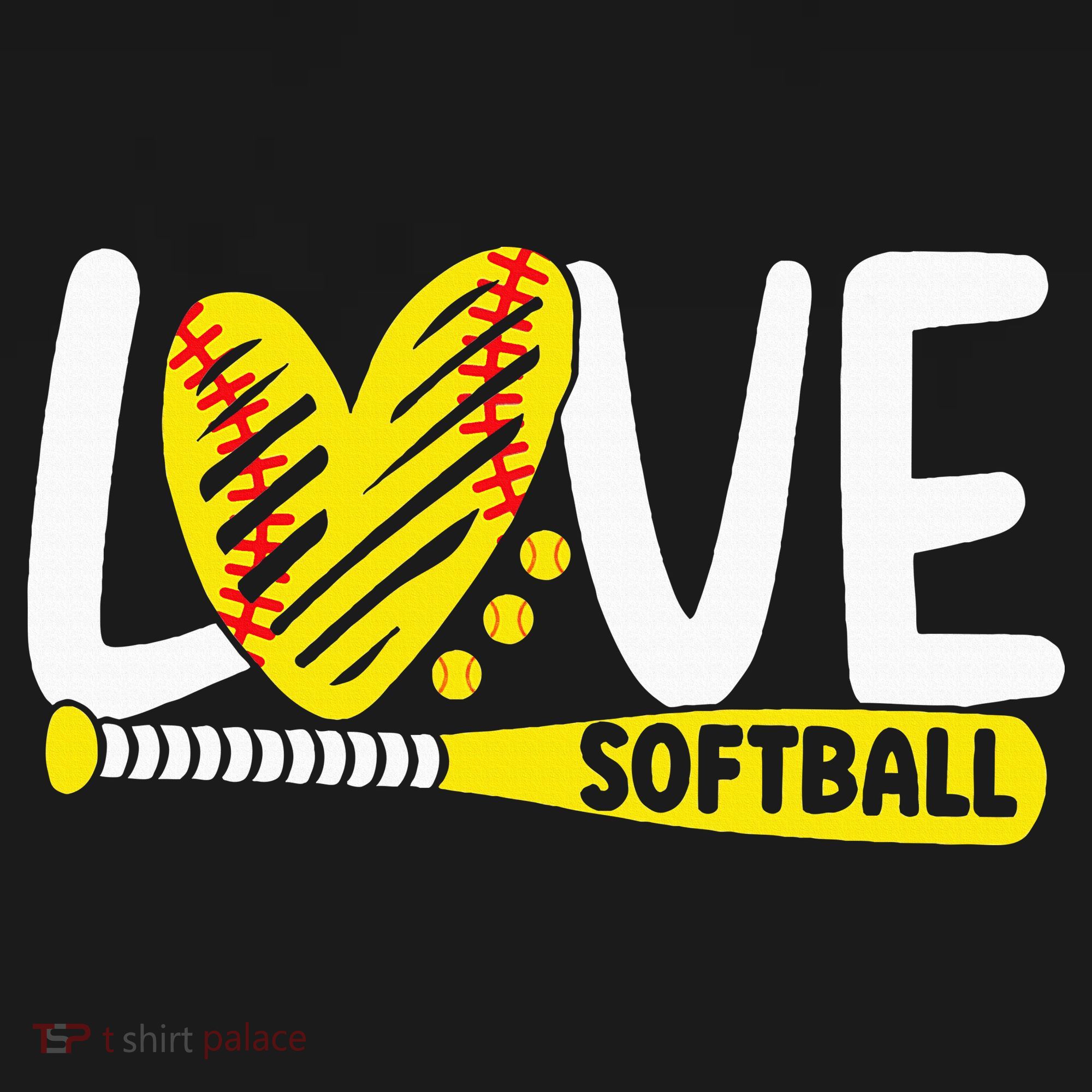 Softball For Love Softball Bucket Hat