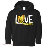 Softball For Love Softball Toddler Hoodie thumb 0