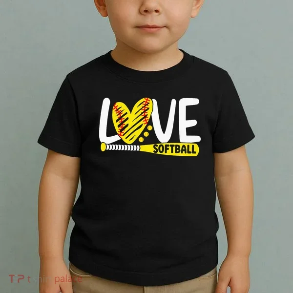 Softball For Love Softball Toddler T-Shirt