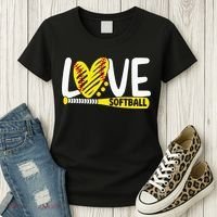 Softball For Love Softball Women's T-Shirt thumb 3