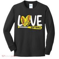 Softball For Love Softball Kids Long Sleeve Shirt thumb 0