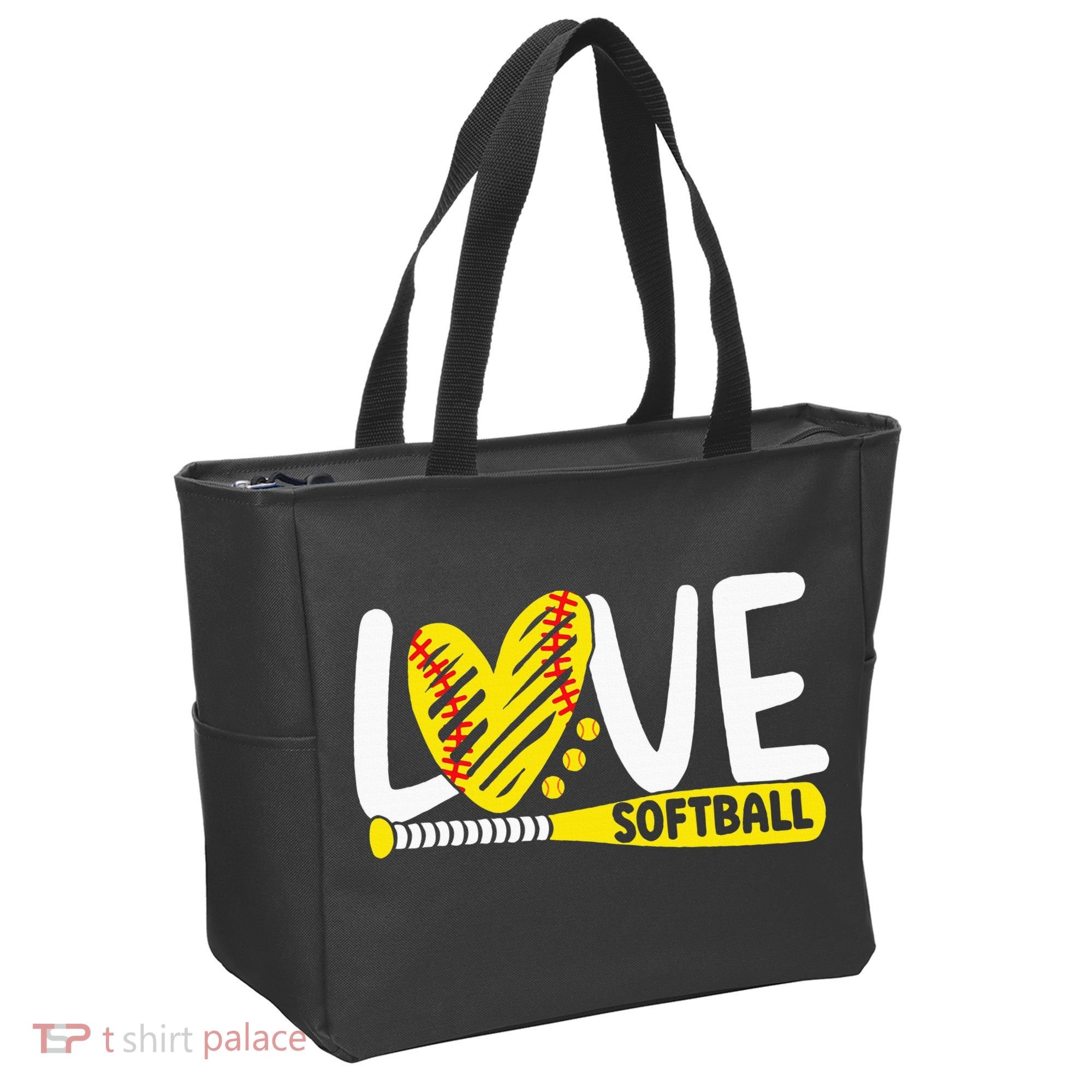 Softball For Love Softball Tote Bag