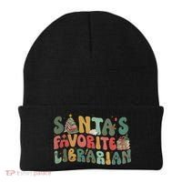 Santas Favorite Librarian Christmas Holiday Season Beanie thumb 0