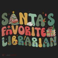 Santas Favorite Librarian Christmas Holiday Season Hat thumb 2
