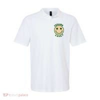 Shamrock Feeling Lucky Retro Smiley Polo thumb 0