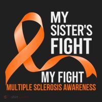 Sister's Fight My Fight Multiple Sclerosis Ms Warrior Gift Beanie thumb 2