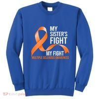 Sister's Fight My Fight Multiple Sclerosis Ms Warrior Gift Sweatshirt thumb 0