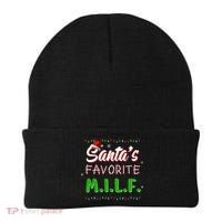 SantaS Favorite Milf Christmas Santa Hat Light Beanie thumb 0