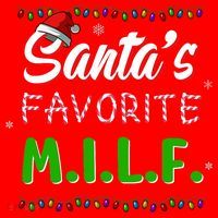 SantaS Favorite Milf Christmas Santa Hat Light Santa Hat thumb 1