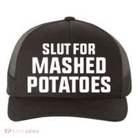 Slut For Mashed Potatoes Yupoong Adult 5-Panel Trucker Hat thumb 0