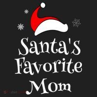 Santas Favorite Mom Christmas Xmas Family Matching Holiday Gift Beanie thumb 2