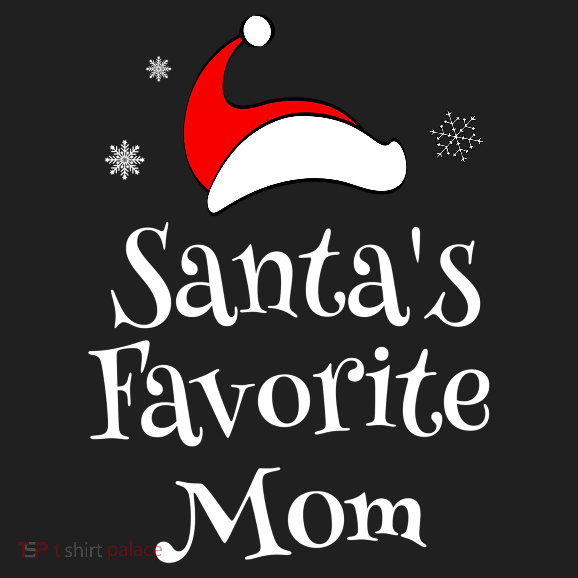 Santas Favorite Mom Christmas Xmas Family Matching Holiday Gift Beanie