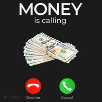Sarcastic Funny Money Is Calling Cash Business Women's Tank Top thumb 5