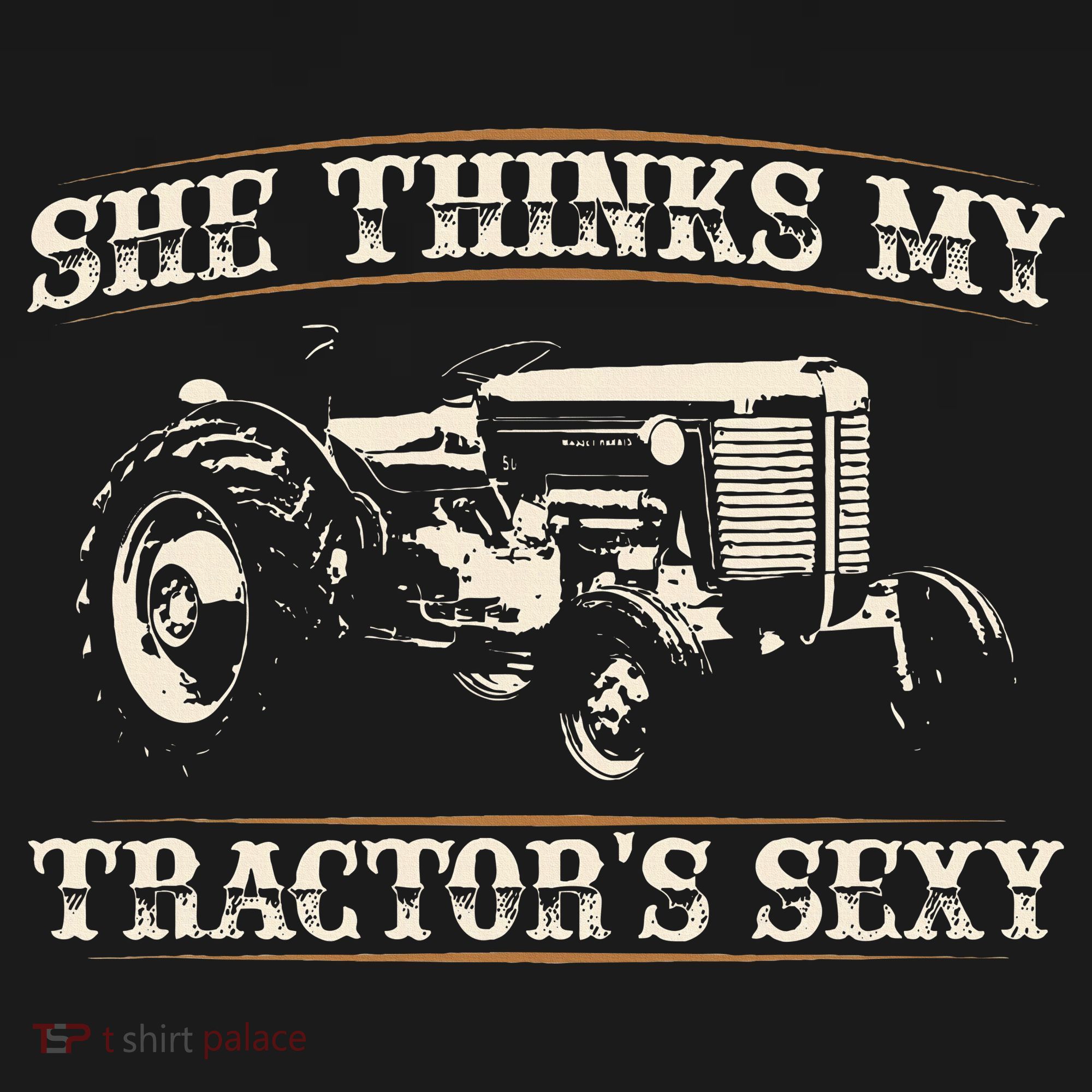 She Finds My Tractors Sexy I Funny Farmer Hoodie
