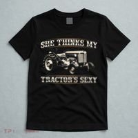 She Finds My Tractors Sexy I Funny Farmer T-Shirt thumb 5
