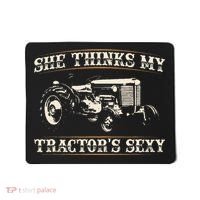 She Finds My Tractors Sexy I Funny Farmer Mousepad thumb 0