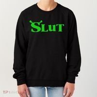 Slut Funny Meme Logo Women's Sweatshirt thumb 0