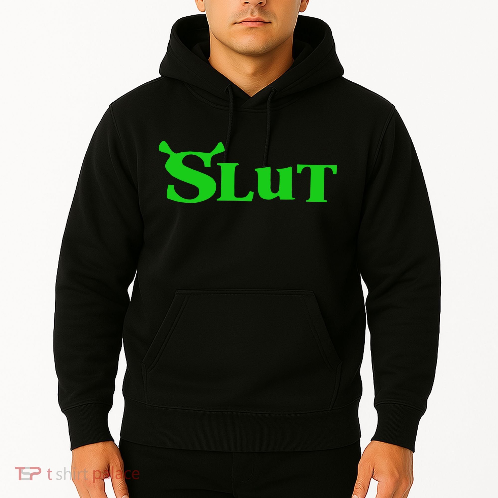 Slut Funny Meme Logo Hoodie