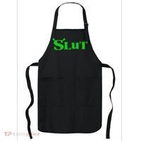 Slut Funny Meme Logo Apron thumb 0