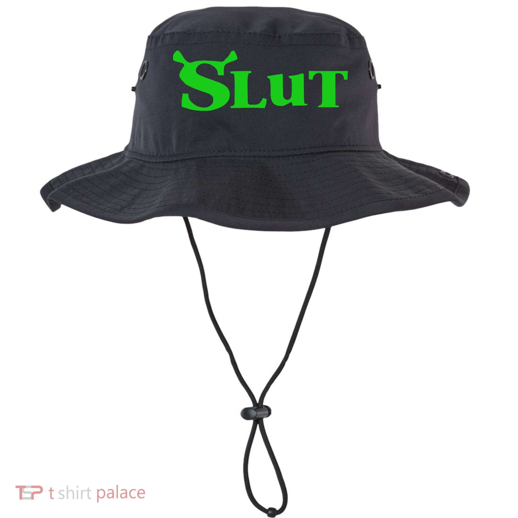 Slut Funny Meme Logo Bucket Hat